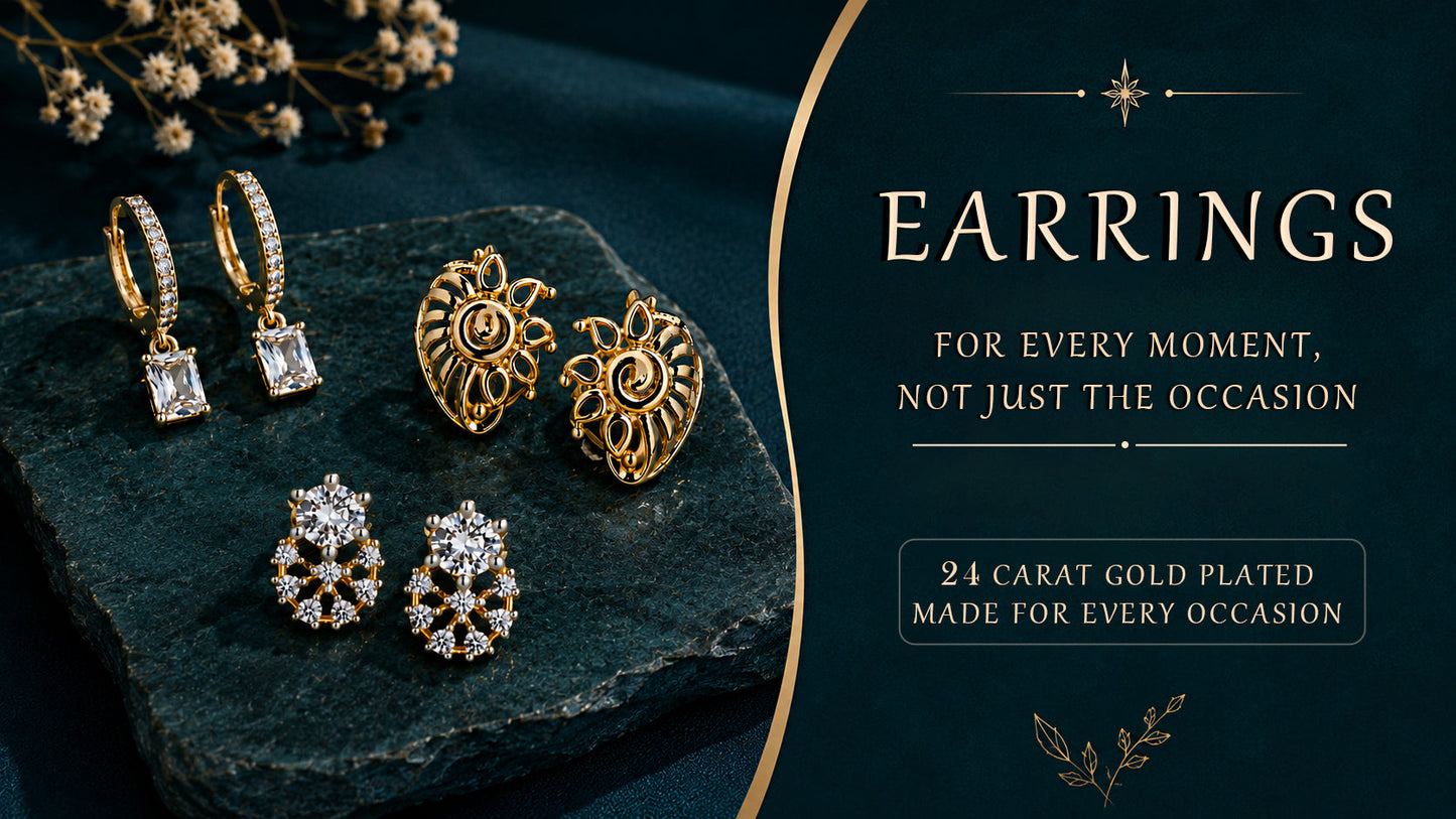 1 Gram Gold Plated Earrings for Women — Complete Buying Guide