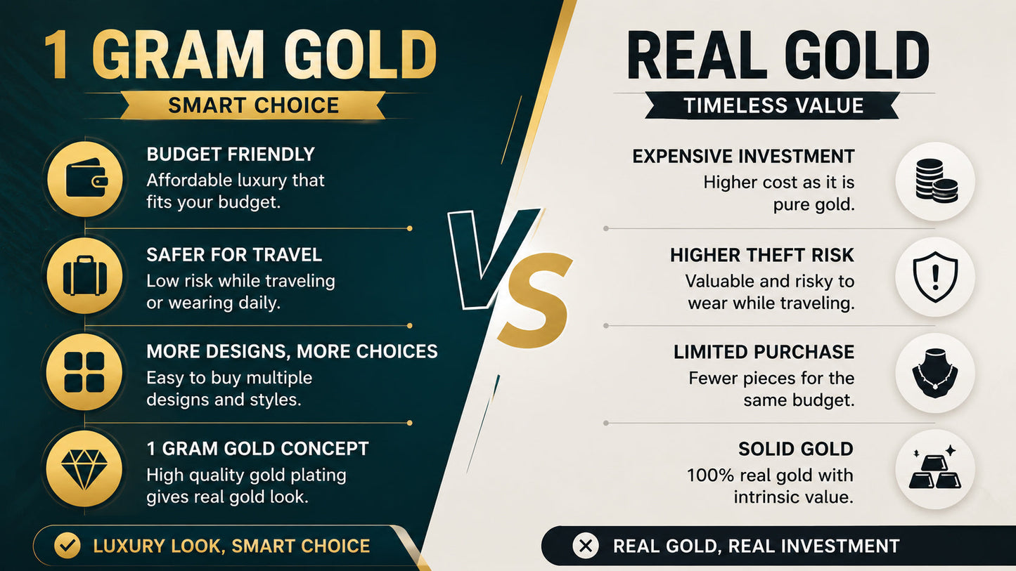 i gram gold jewellery vs real gold jewellery 