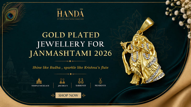 Gold Plated Jewellery for Janmashtami 2026: Traditional Looks for the Festival of Krishna