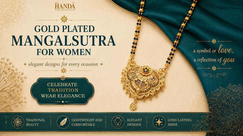 Gold Plated Mangalsutra for Women: Elegant Designs for Every Occasion 
