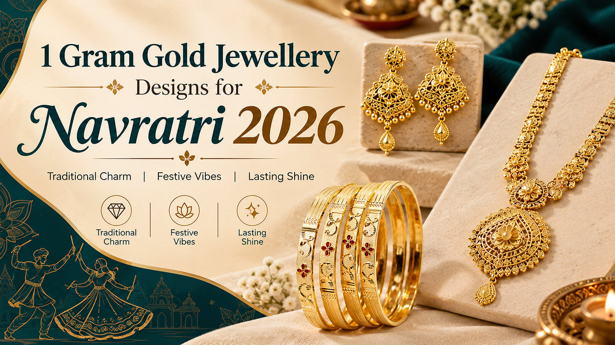 1 Gram Gold Jewellery Designs for Navratri 2026: Garba-Ready Picks