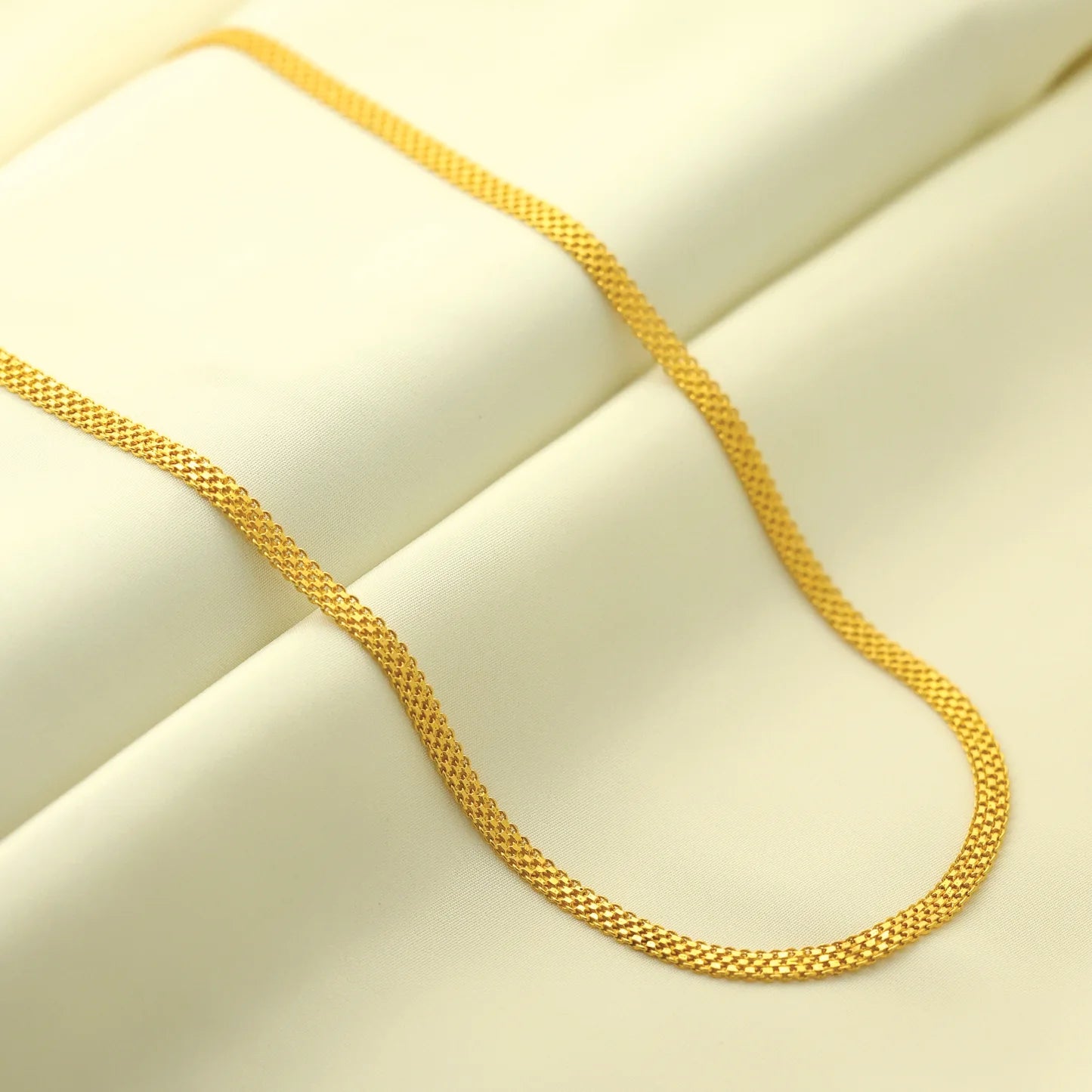 24Kt Gold Plated Traditional Look Dailywear/Partywear Gents Chain - Handa Bangles