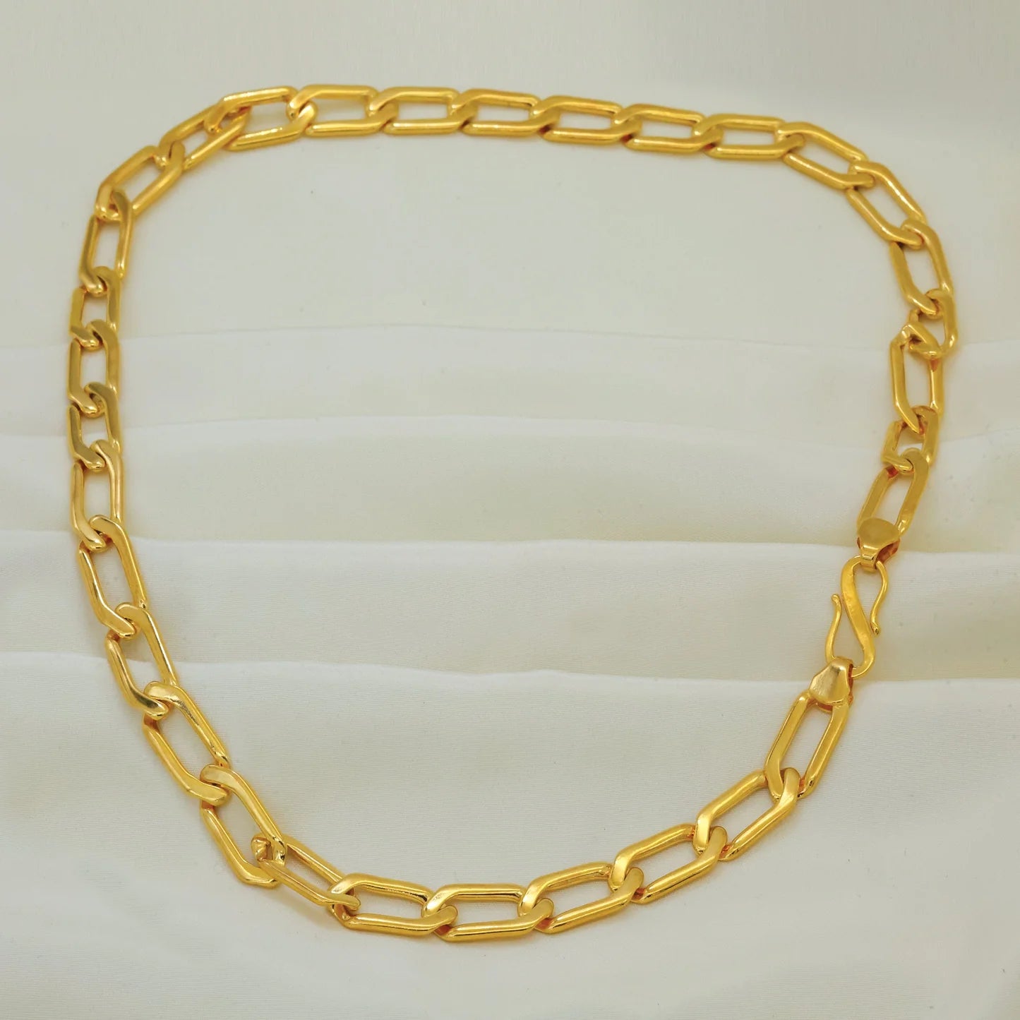 24kt Gold Plated Fashionable Latest Design Heavy Look Gents Chain - Handa Bangles