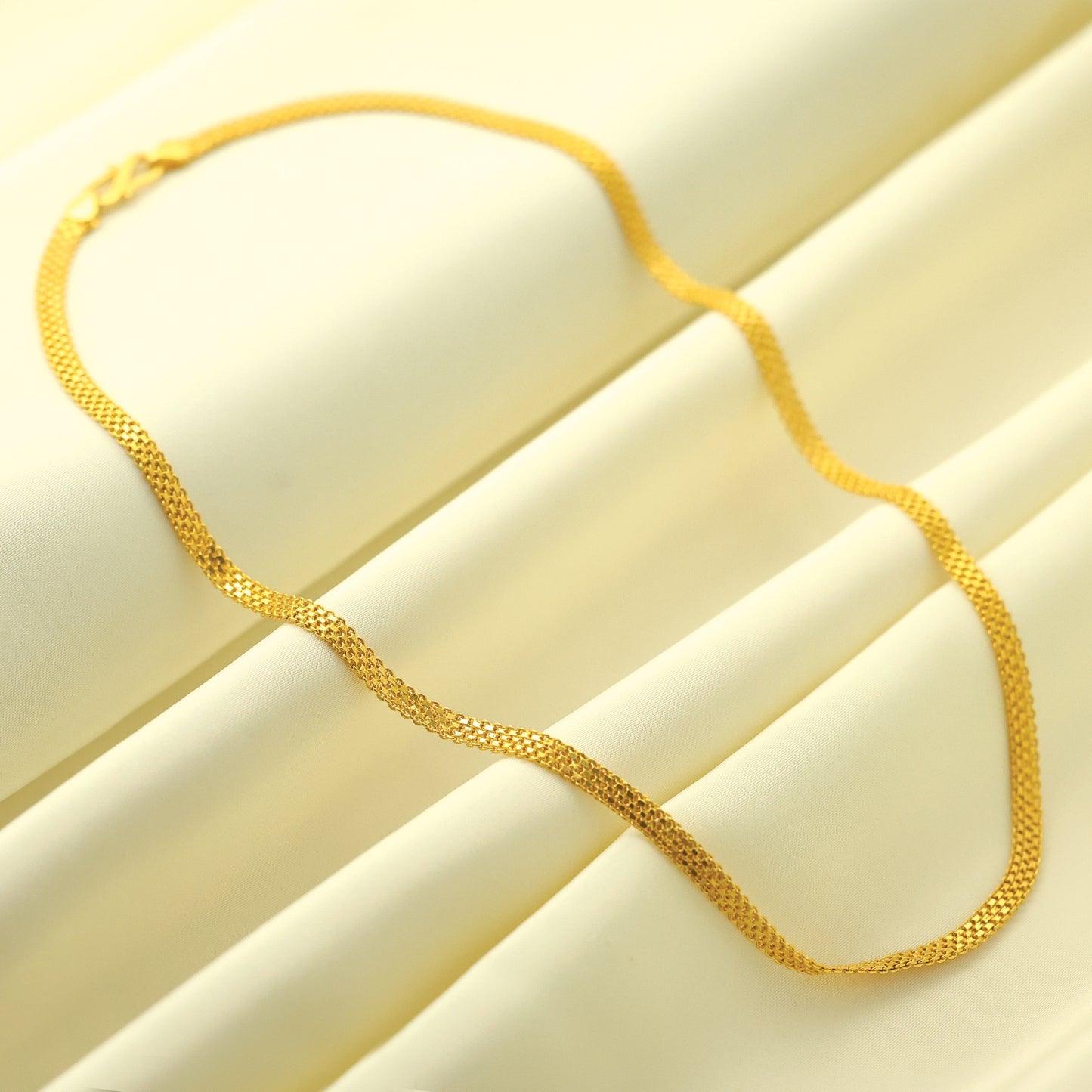 24Kt Gold Plated Traditional Look Dailywear/Partywear Gents Chain - Handa Bangles