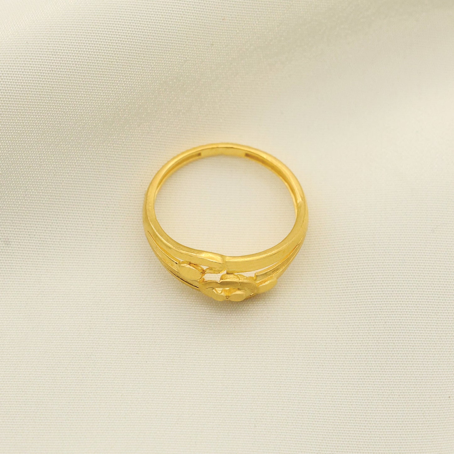 24kt Gold Plated New Look Casting Ladies Ring_530 HANDA