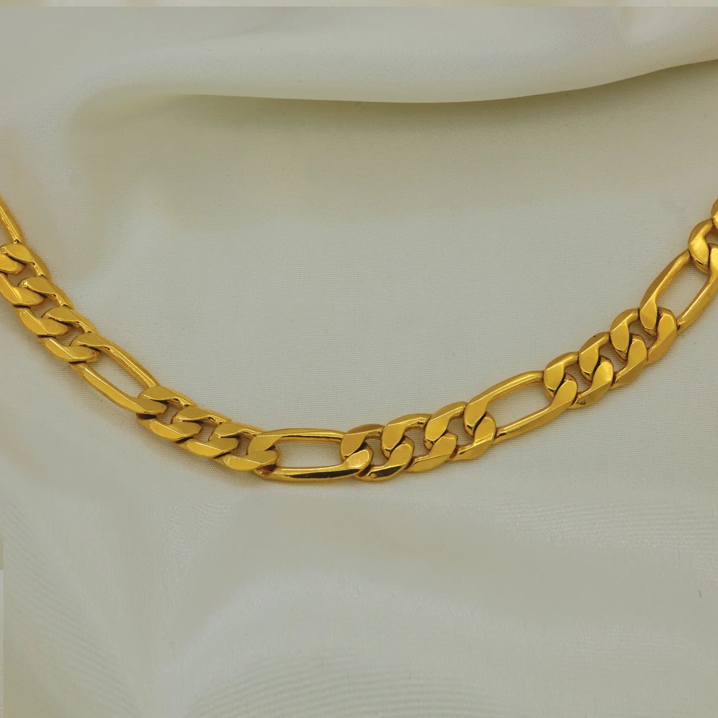 24kt Gold Plated Traditional Look Heavy Weight Gents Chain - Handa Bangles