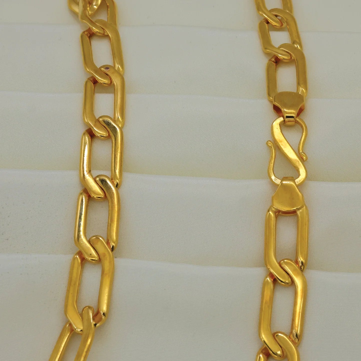24kt Gold Plated Fashionable Latest Design Heavy Look Gents Chain - Handa Bangles